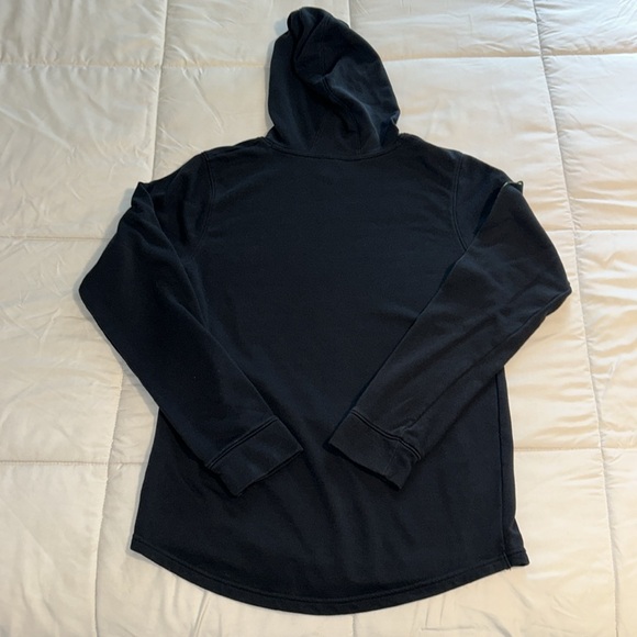 Under Armour Hoodie Youth Size XL Black Neon Green Front Pocket - Picture 6 of 6